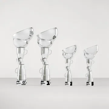 Troféu do GP da Itália viraliza com formato 'instável'; veja a explicação dos artistas